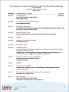 Agenda