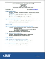 Agenda – NAC 2021 Spring Virtual Meeting