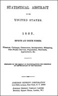 Statistical Abstract of the United States: 1885