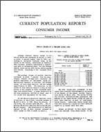 Family Income Up 6 Percent Since 1954 (Advance data)