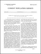 Estimated Net Reproduction Rates for the White Population, by Counties: April 1945 to 1950 and 1935 to 1940