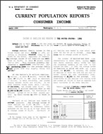 Income of Families and Persons in the United States: 1956