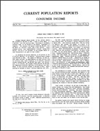 Average Family Income Up 4 Percent in 1962 (Advance data)