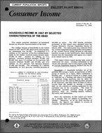 Household Income in 1967 by Selected Characteristics of the Head