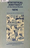 Statistical Abstract of the United States: 1974