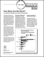 Statistical Brief: How Much Are We Worth? Household Wealth and Asset Ownership