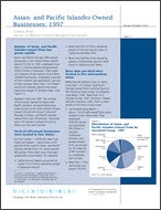 Census Brief: Asian- and Pacific Islander-Owned Businesses:  1997