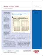 Census 2000 Brief: Home Values: 2000