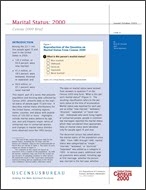 Census 2000 Brief: Marital Status: 2000