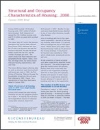 Census 2000 Brief: Structural and Occupancy Characteristics of Housing: 2000
