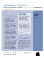 Health Insurance Coverage in the United States: 2002