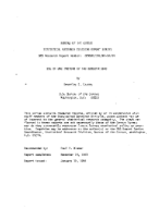 Use of One Instead of Two Observations 