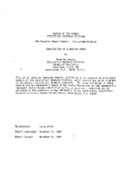 Constuction of a Housing Index