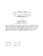 Report on Demographic Analysis Synthetic Estimation for Small Areas