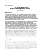 The Bicentennial Census in a Mixed Neighborhood in Chicago