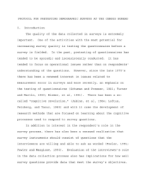 Protocol for Pretesting Demographic Surveys at the Census Bure