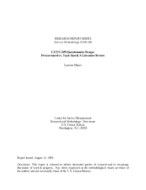 Person-Based vs. Topic-Based Questionnaire Design: A Literature Review