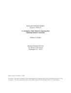 A Contingency-Table Model for Imputing Data Satisfying Analytic Constraints