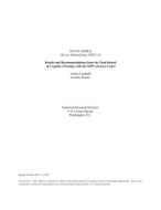 Results and Recommendations from the Final Round of Cognitive Pretesting with the SIPP Advance Letter