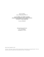 An Accessibility and Usability Evaluation of the 2010 Local Update of Census Addresses (LUCA) Web-Based Training Application 