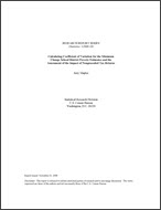 Calculating Coefficient of Variation for the Minimum Change School District Poverty Estimates and the Assessment of the Impact of Nongeocoded Tax Returns