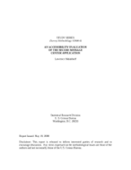  An Accessibility Evaluation of the Secure Message Center Application