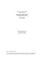 Selection Between Models Through Multi-Step-Ahead Forecasting