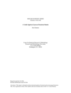 A Useful Algebraic System of Statistical Models