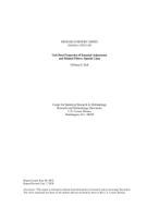 Unit Root Properties of Seasonal Adjustment and Related Filters: Special Cases