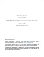 Evaluating the Use of Commercial Data to Improve Survey Estimates of Property Taxes