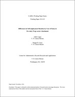 Differences in Self-employment Duration by Year of Entry & Pre-entry Wage-sector Attachment