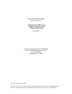 Estimation of the Difference of Small Area Means from Different Time Periods