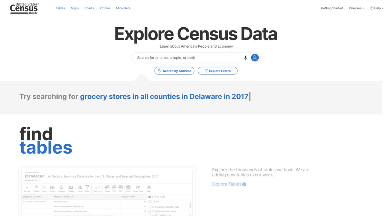 Explore Census Data