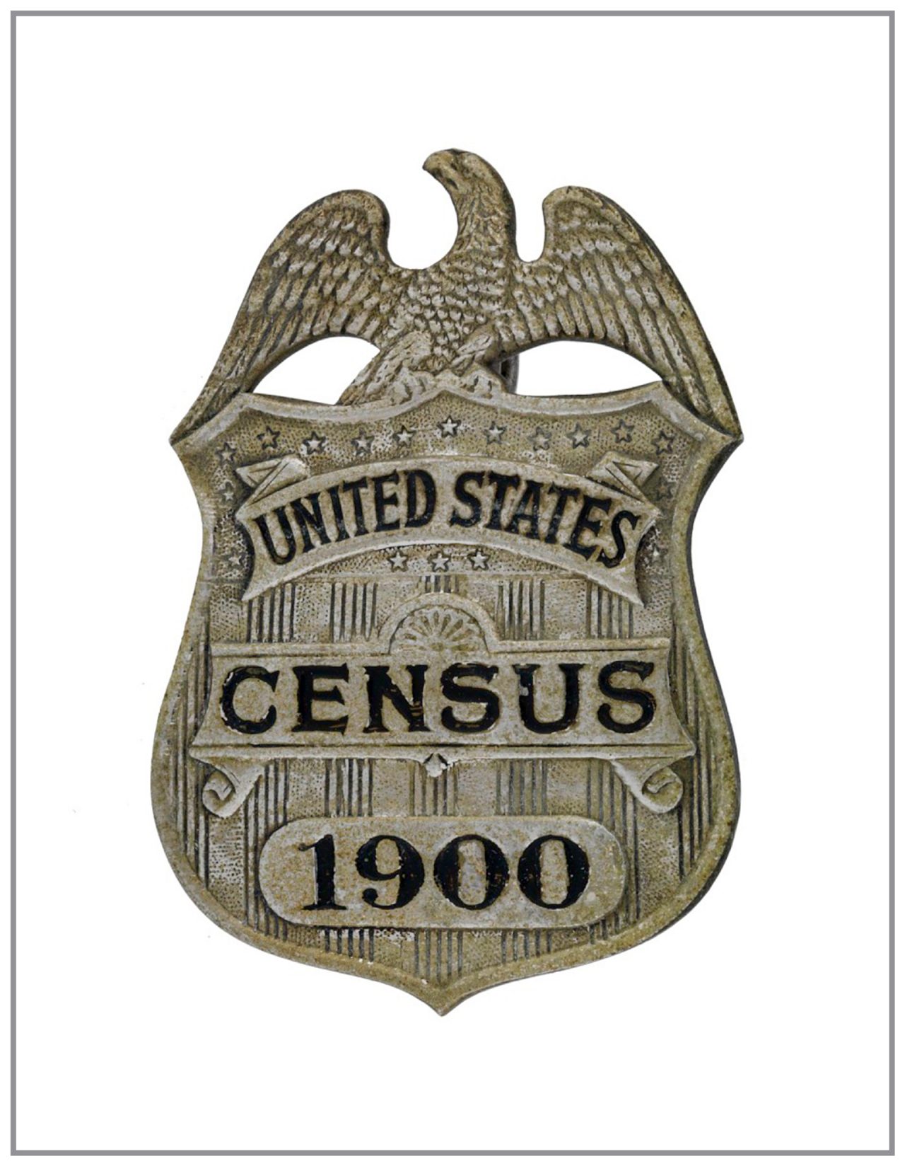 Census Badge, 1900