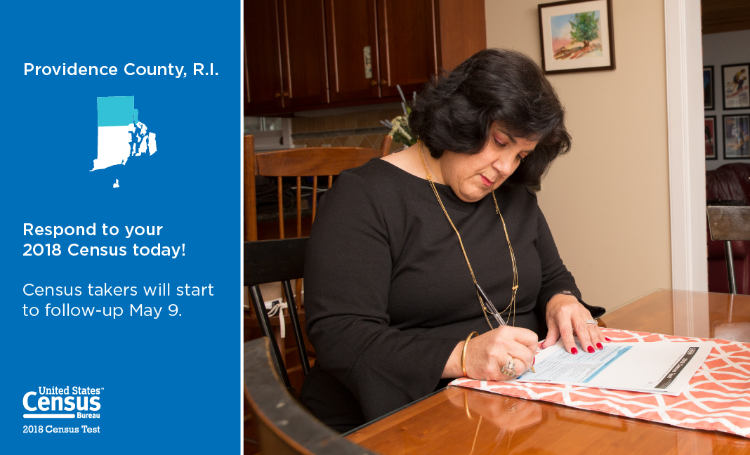 Social Media Graphic: Completing the Questionnaire in Providence, RI