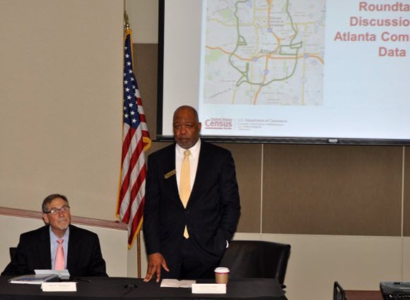 Director Thompson and Doug Hooker, Atlanta Regional Commission executive director