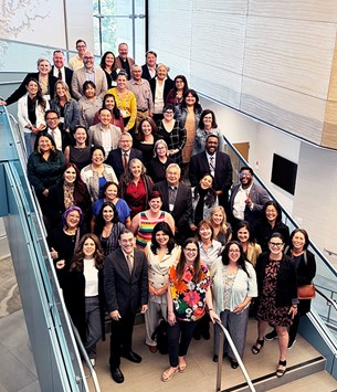 Photo: Meeting with the staff from the Governor’s Office, Philanthropy California, and the Office of Community Partnerships and Strategic Communications in Sacramento, California.