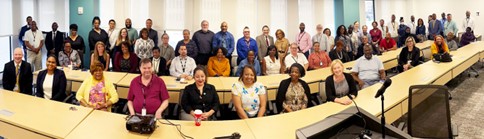Photo: Meeting with Census Bureau staff at the Atlanta Regional Office.