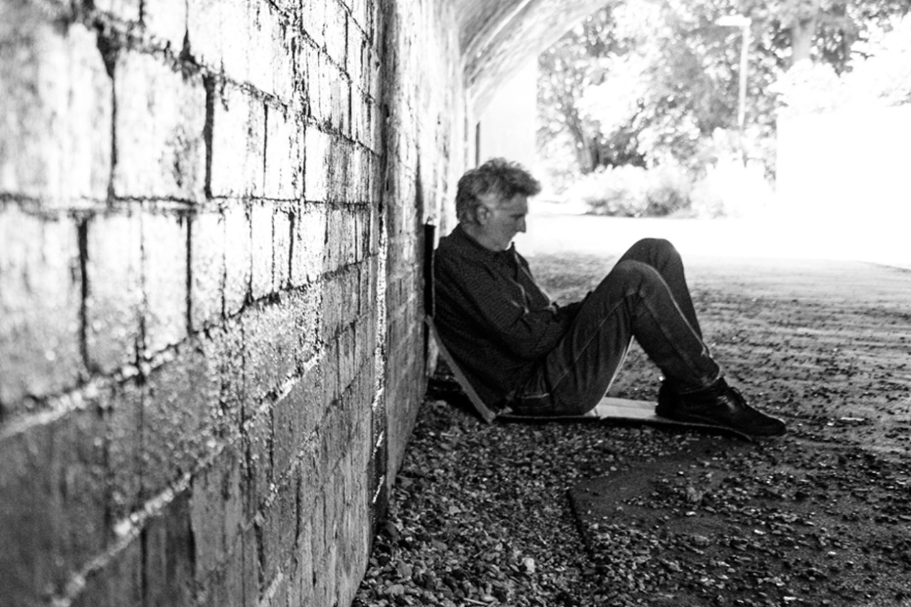 Photo: Homeless person