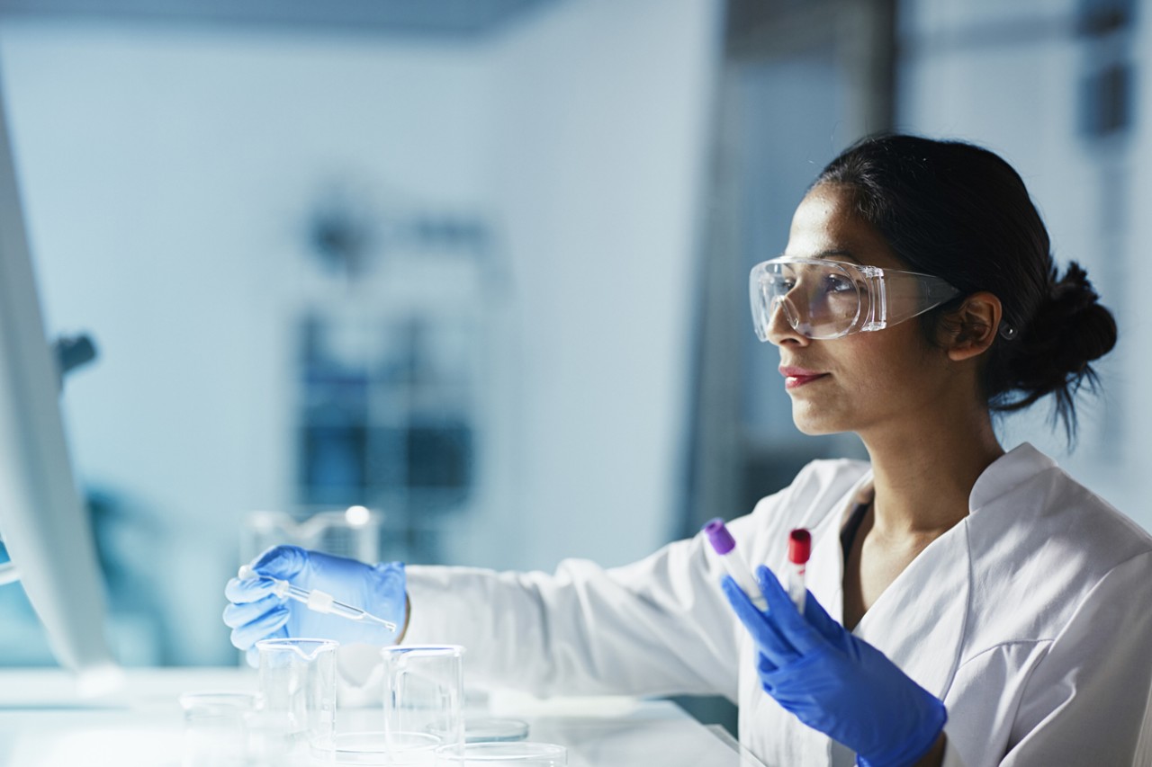Photo: Scientist