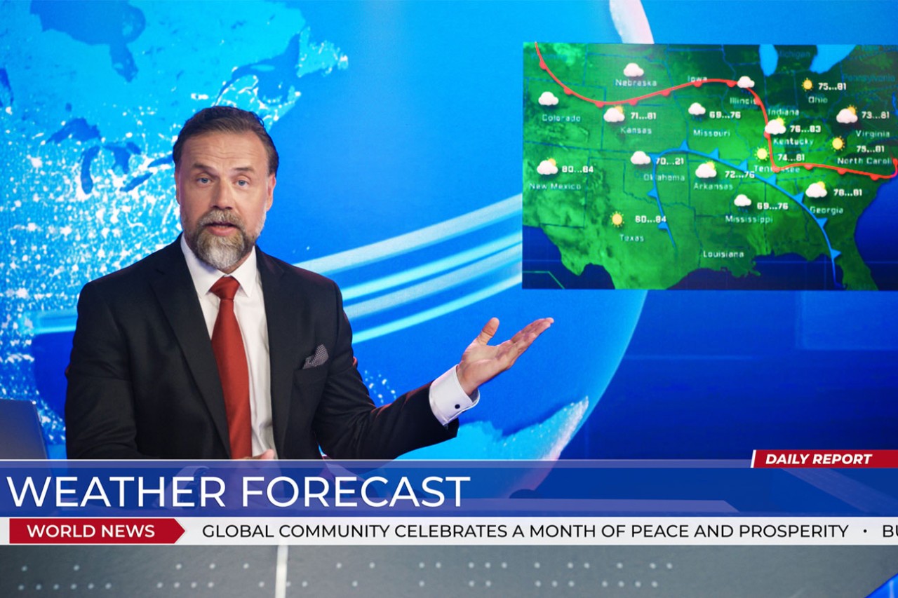 Photo: Weatherperson