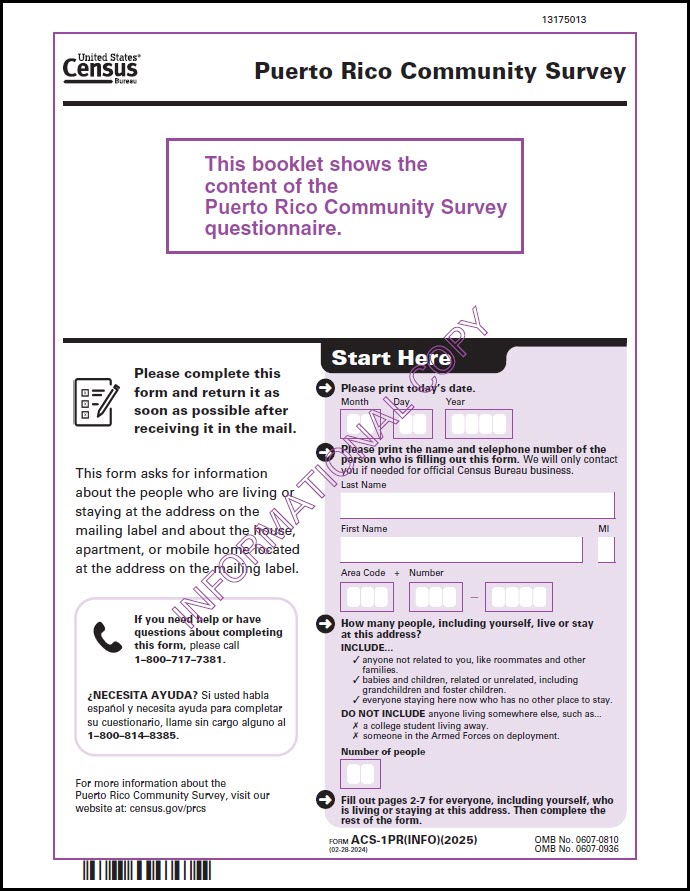 PRCS Questionnaire