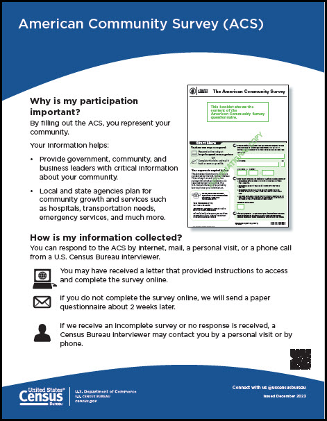 Information for Respondents Flyer - Front