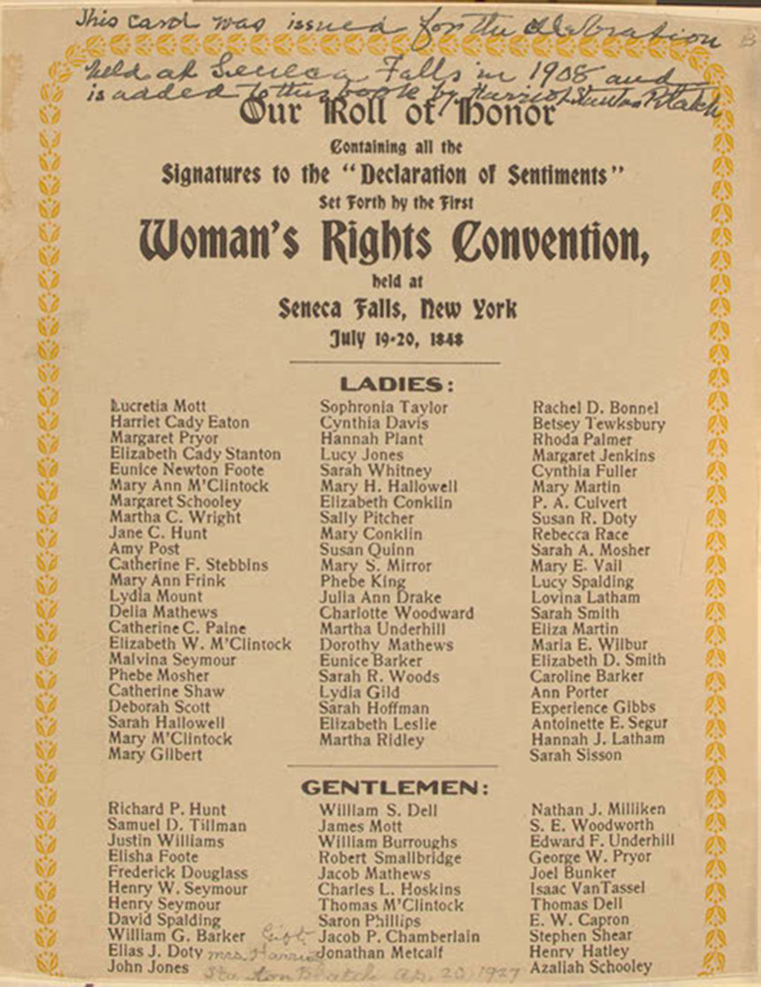 Signatured of Declaration 